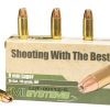 IMI 9mm JHP Ammo 115 Grain Jacketed Hollow Point brass case ammunition