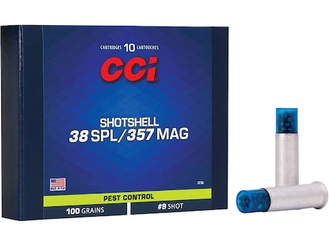 CCI Shotshell 38 Special Ammo 100 Grain Lead Shot