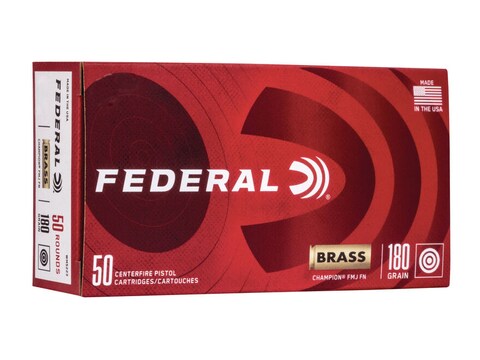 Federal Champion 10mm Auto Ammo 180 Grain Full Metal Jacket