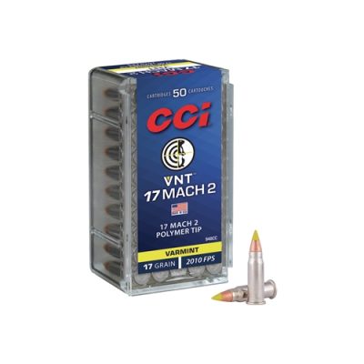 CCI 17 HM2 17 Grain VNT Polymer Tip Ammo 500 Rounds