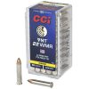 CCI Varmint Tipped 22 WMR Ammo 30 Grain Polymer Tip 500 Rounds