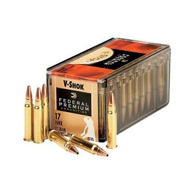 Federal Vital-Shok 17 HMR Ammo 17 Grain Speer TNT JHP 500 Rounds