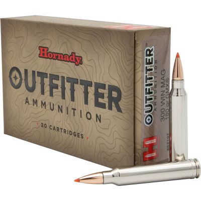 Hornady GMX Outfitter .300 Win Mag 180 Grain Rifle Ammunition 500 Rounds