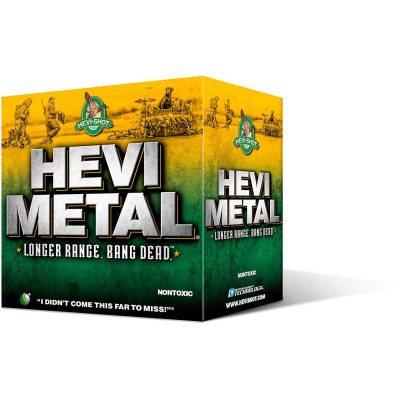HEVI-Shot HEVI-Metal Long Range 12 Gauge Shotshells – 500 Rounds