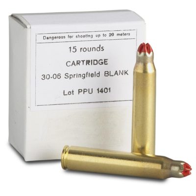 PPU 30-06 Blank Ammo M-1999 standard blank cartridges ammunition
