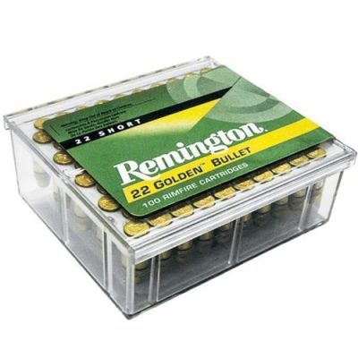 Remington Golden Bullet 22 Short High Velocity 29 Grain Round Nose Ammo 500 Rounds