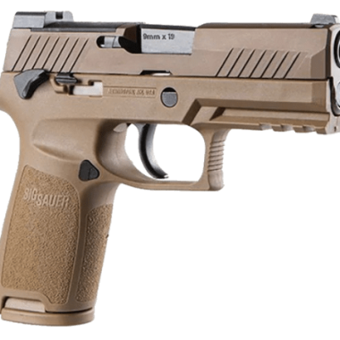 SIG Sauer P320-M18 9mm Coyote PVD 3.9 inch barrel