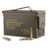 PPU M1 Garand 30-06 Ammo 150 Grain FMJ 500 rounds with metal ammo can