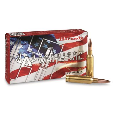 6.5 Creedmoor Deer Ammo Hornady American Whitetail 129 Grain InterLock SP 500 Rounds