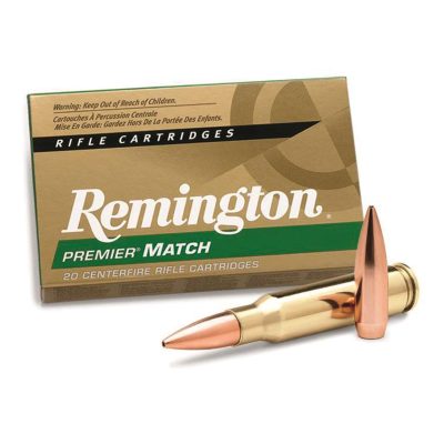 Remington Premier Match 6.5 Creedmoor 140 Grain Barnes OTM-BT Ammo 500 Rounds