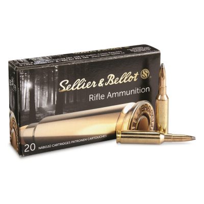 Sellier & Bellot 6.5 Creedmoor 131 Grain Soft Point Ammo 500 Rounds