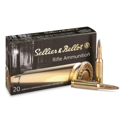Sellier Bellot 6.5 Creedmoor 140 Grain Soft Point Ammo 500 Rounds