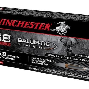 Winchester 6.8 Western Ammo 170 Grain Polymer Tip – 500 Rounds