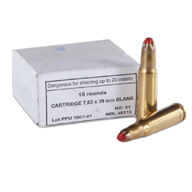 Prvi Partizan 7.62x39 blank ammo ammunition box