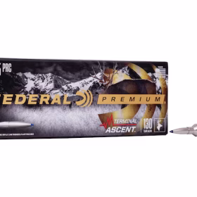 Federal Premium Terminal Ascent 6.5 PRC Ammo 130 Grain Bonded Polymer
