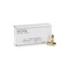 Geco 9mm Ammo 124 Grain FMJ brass case ammunition