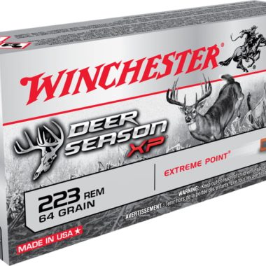 Winchester Deer Season XP .223 Remington 64 Grain Extreme Point Polymer Tip Ammunition