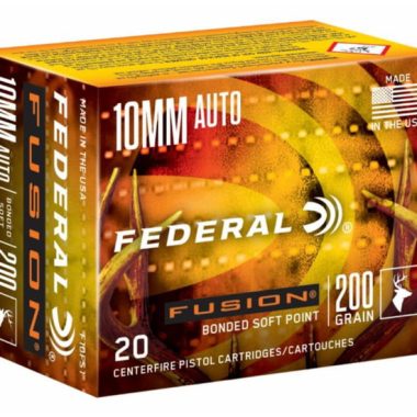 Federal 10mm Ammo 200 Grain Grain Auto handgun ammunition