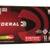 9mmFederal Syntech 9mm ammo 150 grain TSJ action pistol competition ammunition Luger 150 grain