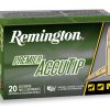 Remington Premier AccuTip-V 222 Remington 50 grain boat-tail ammo box of 20 rounds