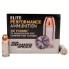 SIG Sauer V-Crown 9mm ammo 147 grain jacketed hollow point ammunition