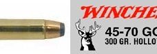 Winchester Super-X 45-70 Government 300 grain JHP ammunition