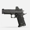 BUL Armory SAS II EDC Pro Compact 9mm pistol with black PVD slide and aluminum frame