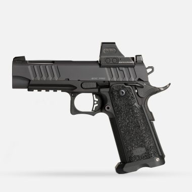 BUL Armory SAS II EDC Pro Compact 9mm pistol with black PVD slide and aluminum frame