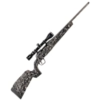 Savage Axis 2 Pro Midnight XP 223 Rem bolt-action rifle combo with Viridian scope