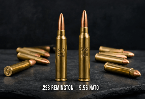 .223 vs 5.56 ammo