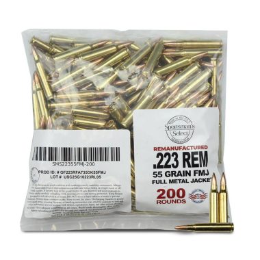 Sportsman's Select Remanufactured 223 Remington 55 Gr FMJ